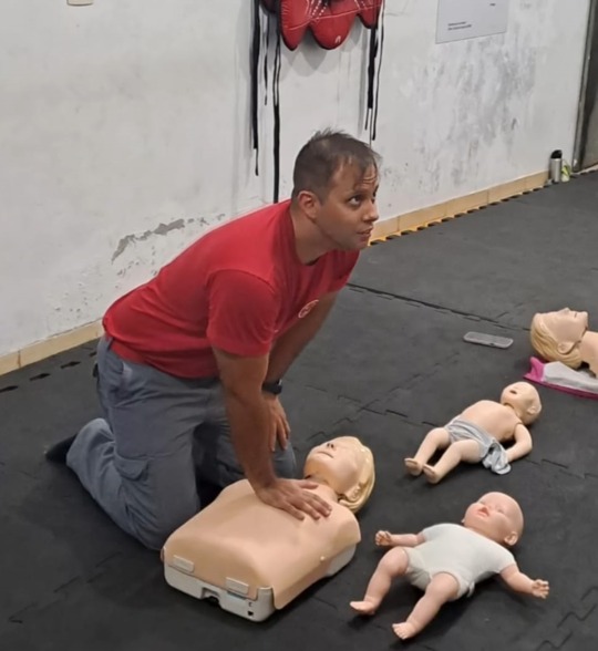 Curso de primeiros socorros CT GARAGEM