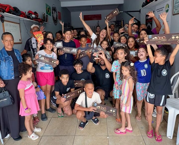 Dia das Crianças no CT GARAGEM foi marcado por muita alegria, chocolates e diversão!